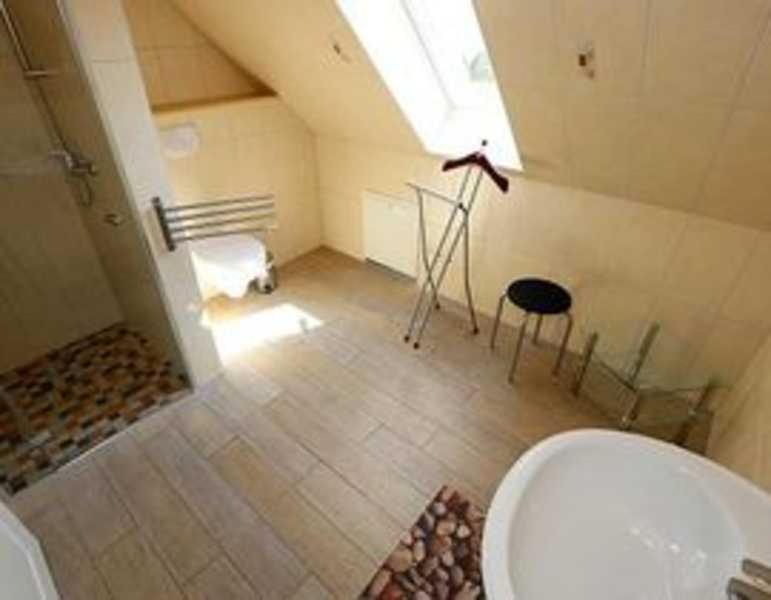 Haus Am Deich Feriendomizil Mit Balkon Daire Baabe Dış mekan fotoğraf