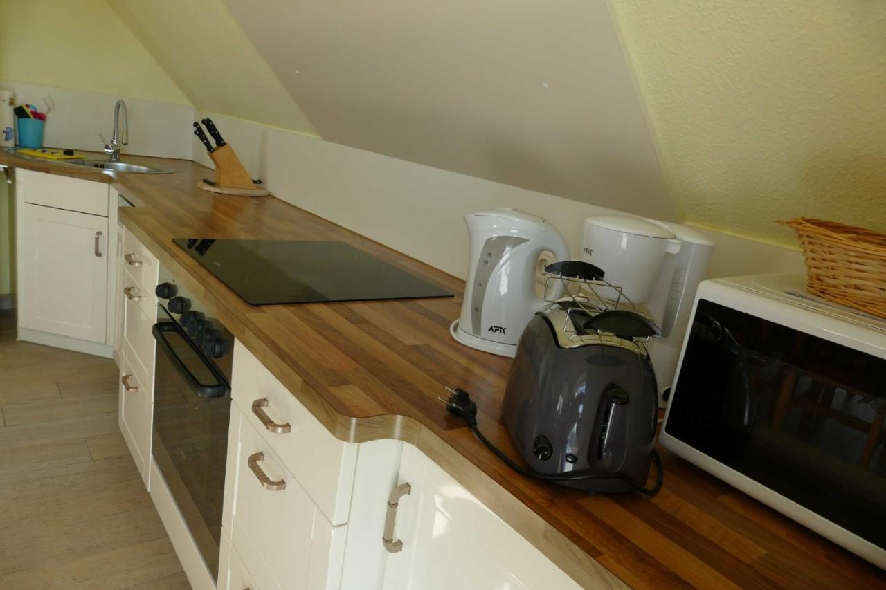 Haus Am Deich Feriendomizil Mit Balkon Daire Baabe Dış mekan fotoğraf